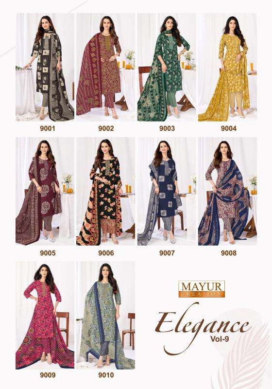Mayur elegance vol-9  Kurti suppliers in Vadodara