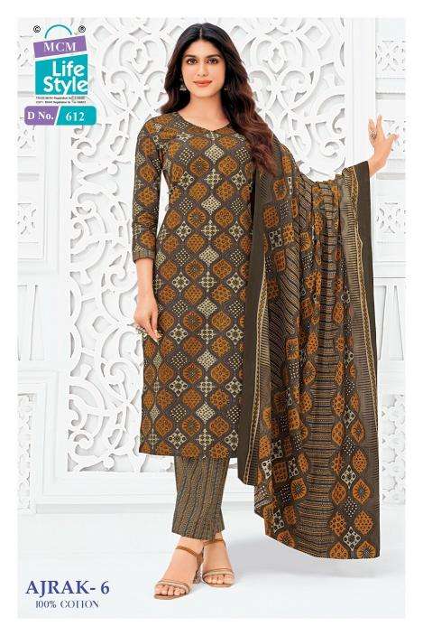 MCM ajrak vol-6 Kurti wholesale market in Gujarat