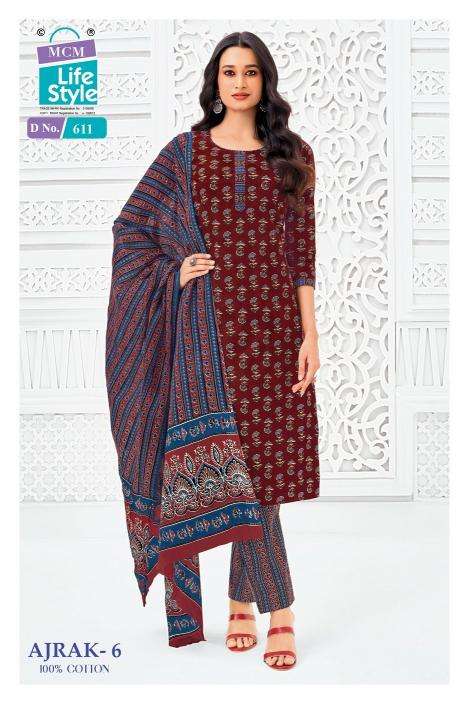 MCM ajrak vol-6 Kurti wholesale market in Gujarat