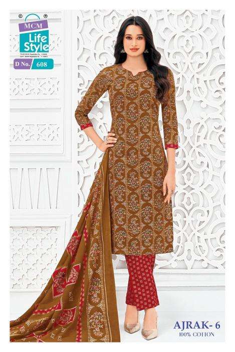 MCM ajrak vol-6 Kurti wholesale market in Gujarat