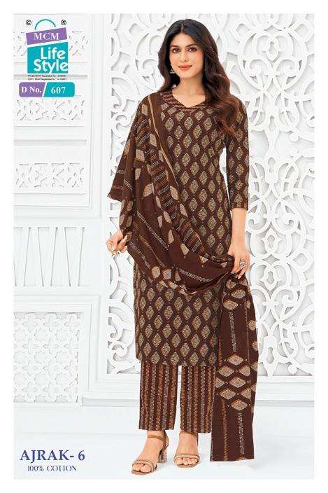 MCM ajrak vol-6 Kurti wholesale market in Gujarat