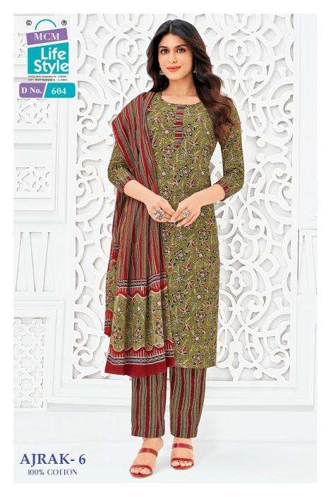 MCM ajrak vol-6 Kurti wholesale market in Gujarat