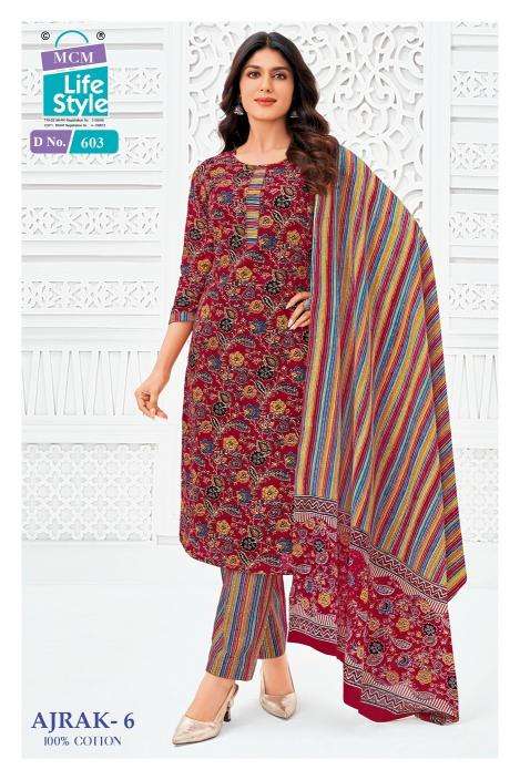 MCM ajrak vol-6 Kurti wholesale market in Gujarat