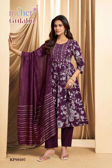 Meher gulabo Designer kurtis wholesale in Ahmedabad