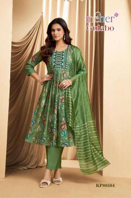 Meher gulabo Designer kurtis wholesale in Ahmedabad