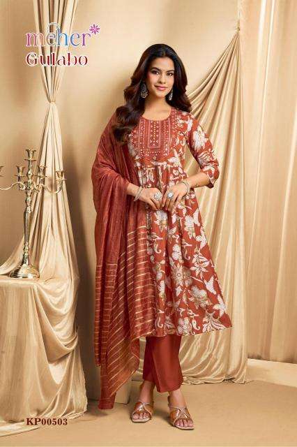 Meher gulabo Designer kurtis wholesale in Ahmedabad