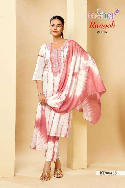 Meher rangoli vol 2 Wholesale kurtis