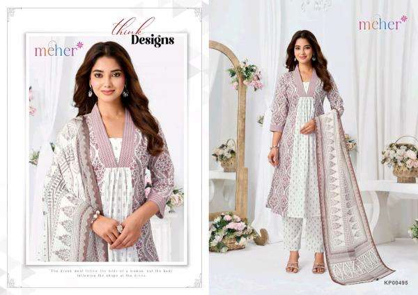 Meher riva vol 3 Ladies kurtis wholesalers in Surat