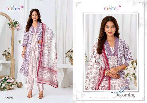 Meher riva vol 3 Ladies kurtis wholesalers in Surat
