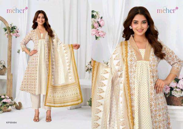 Meher riva vol 3 Ladies kurtis wholesalers in Surat