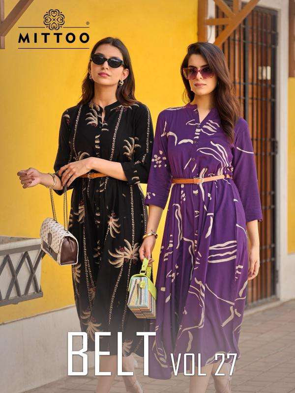 Mittoo belt vol 27  Wholesale kurti market in Bhavnagar