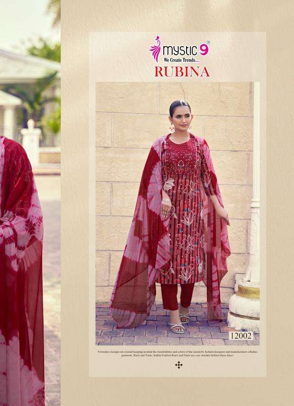Mystic9 rubina vol 12 liva kurtis wholesale
