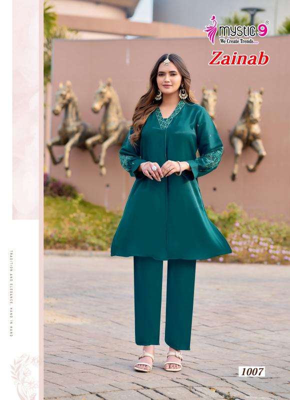 Mystic9 zainab kurti wholesale market in surat