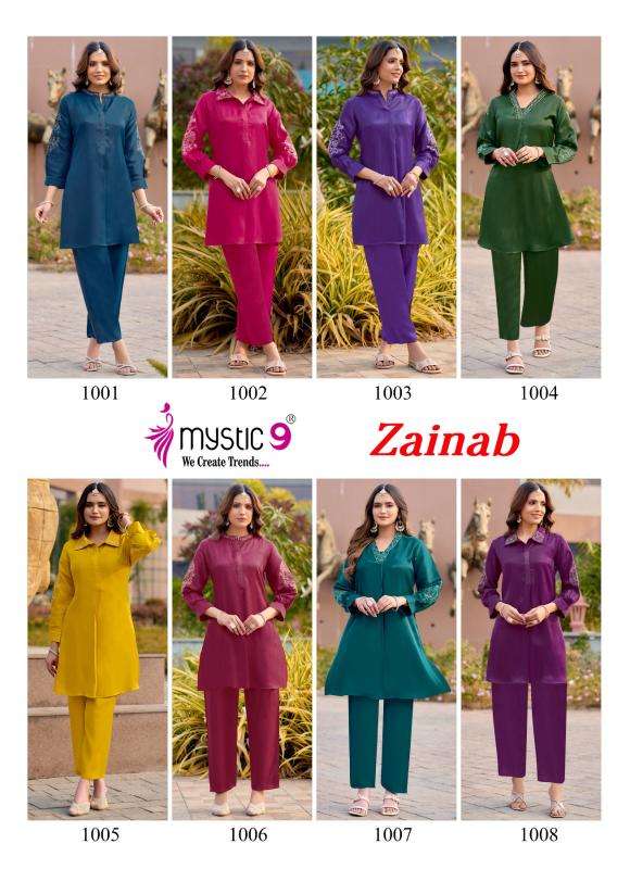 Mystic9 zainab kurti wholesale market in surat