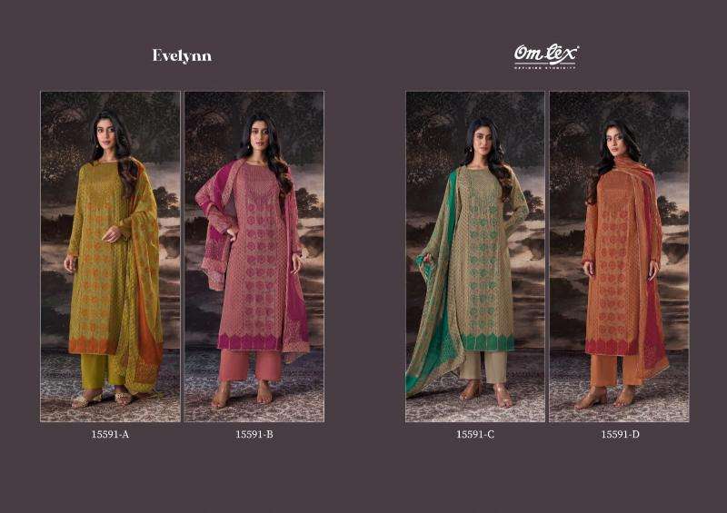 Omtex evelynn Surat dress materials market