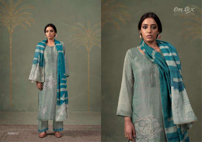 Omtex kalakari Surat cotton dress material wholesale