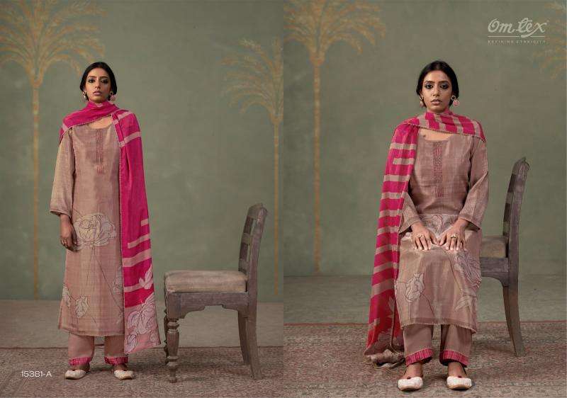 Omtex kalakari Surat cotton dress material wholesale