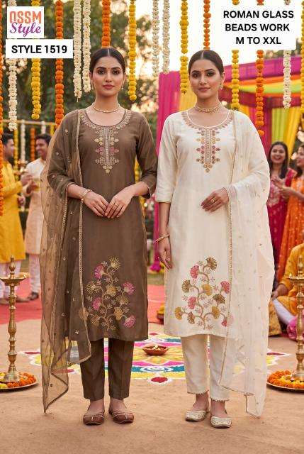 Ossm style 1519  Traditional kurtis wholesale in Ahmedabad