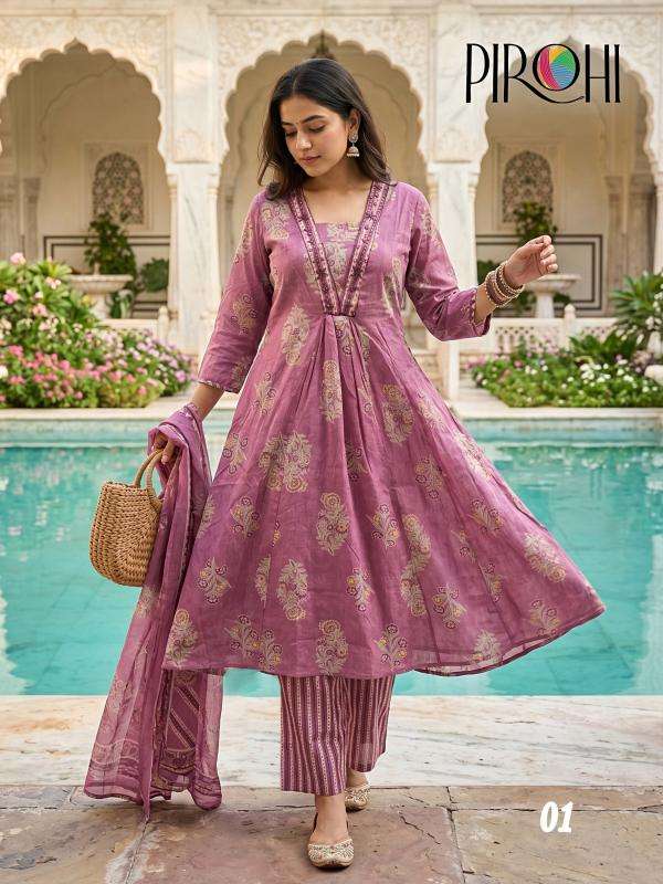 Pirohi sonia Latest kurti designs in Somnath