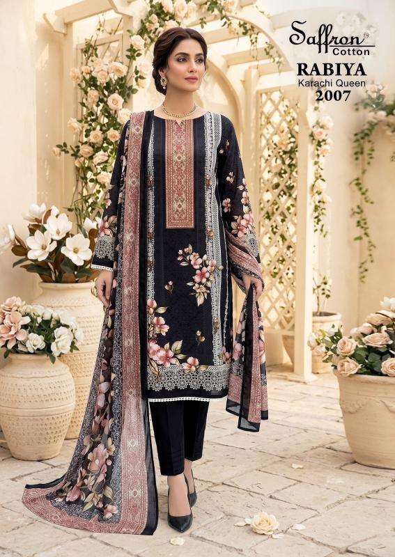 Saffron rabiya vol 2  Bulk dress fabric market in Valsad