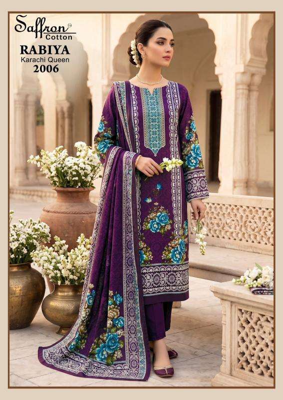 Saffron rabiya vol 2  Bulk dress fabric market in Valsad