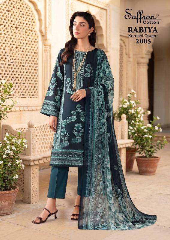 Saffron rabiya vol 2  Bulk dress fabric market in Valsad
