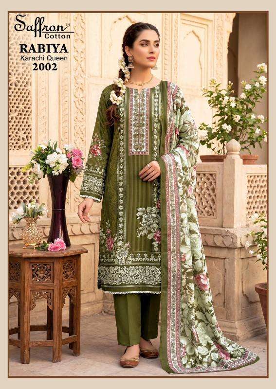 Saffron rabiya vol 2  Bulk dress fabric market in Valsad
