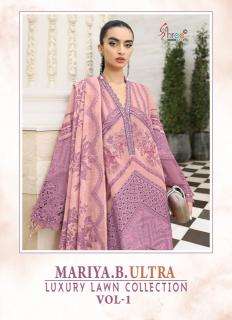 Shree fabs maria b - ultra - luxury lawn collection vol - 1 Pakistani designer suits in Valsad