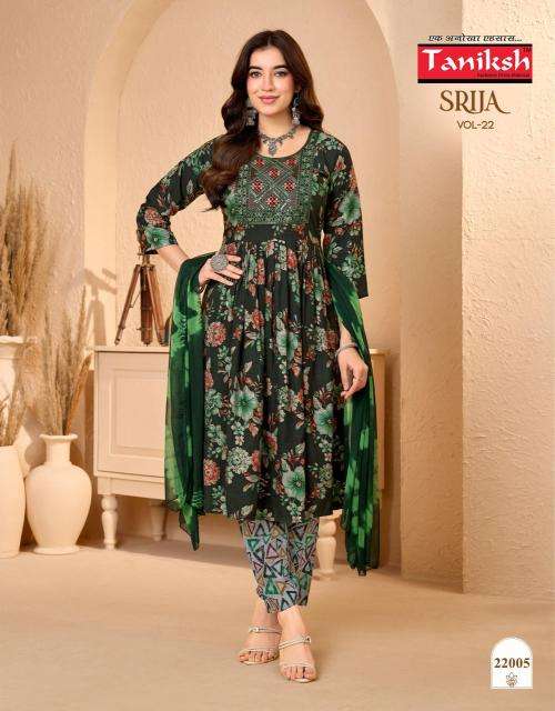 Taniksh srija vol 22 Ladies kurti suppliers in Kadodra