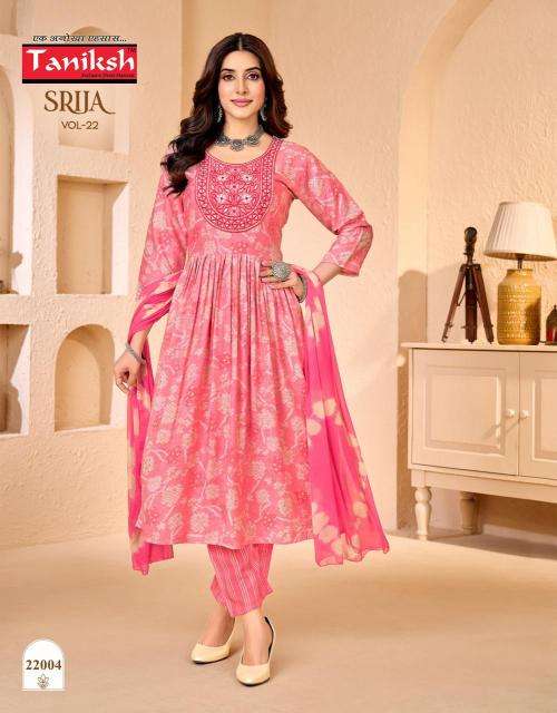 Taniksh srija vol 22 Ladies kurti suppliers in Kadodra