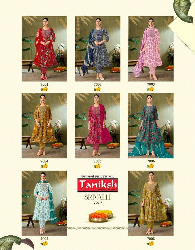 Taniksh srivalli vol 7 Wholesale kurti suppliers in Surat
