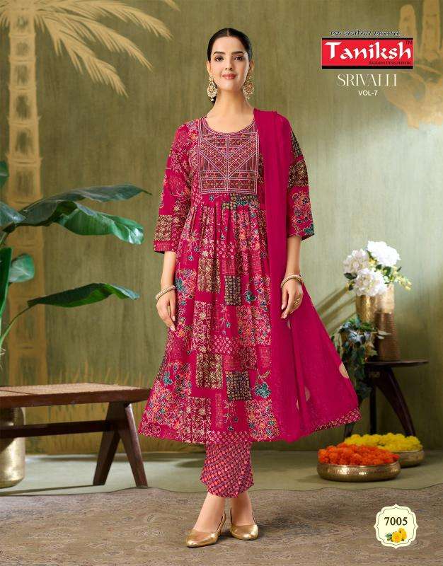 Taniksh srivalli vol 7 Wholesale kurti suppliers in Surat