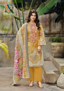 Vandana nagina vol-12 Bulk dress material market in Rajkot