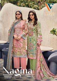 Vandana nagina vol-12 Bulk dress material market in Rajkot