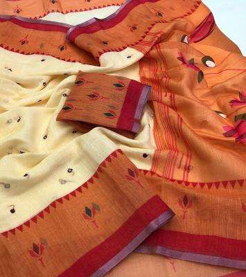 Vastrangan linen Designer sarees in Rajkot