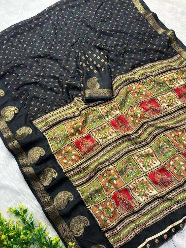 Vastrangan  wholesale bandhani saree shop in jamnagar