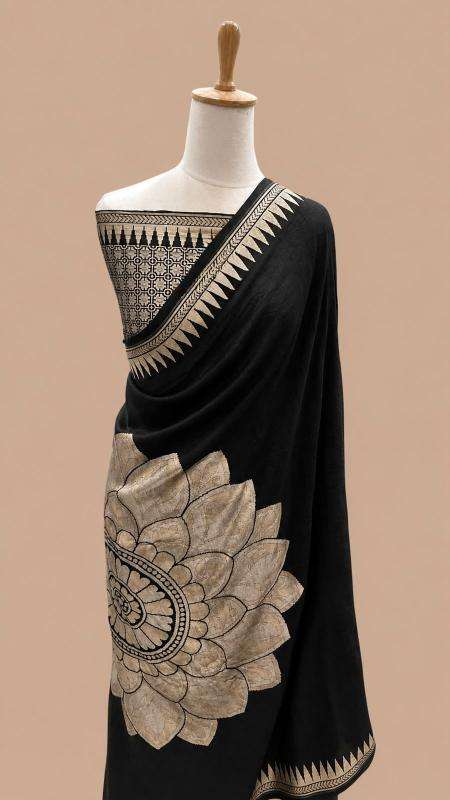 Akshara soft georgette Cheap saree market in Ahmedabad