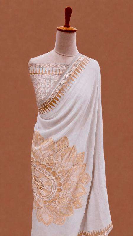 Akshara soft georgette Cheap saree market in Ahmedabad