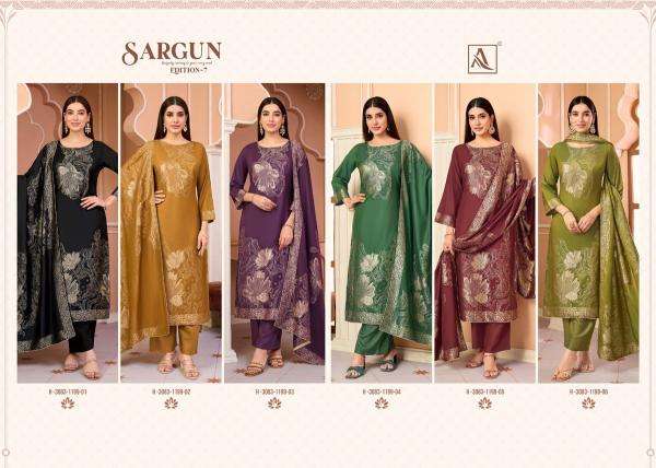 Alok sargun vol 7  Wholesale dress materials in Botad