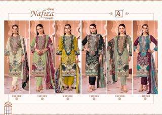 Alok suit nafiza-08 Dress material suppliers in Bhruch