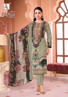 Alok suit nafiza-08 Dress material suppliers in Bhruch