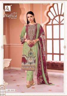 Alok suit nafiza-08 Dress material suppliers in Bhruch