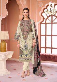 Alok suit nafiza-08 Dress material suppliers in Bhruch