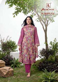 Alok suit pushpvan Indian dress materials wholesale