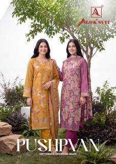 Alok suit pushpvan Indian dress materials wholesale