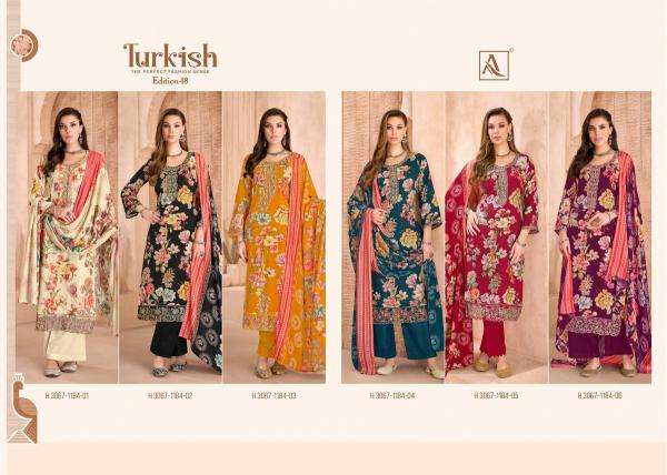 Alok suit turkish edition 18 Wholesale dress suppliers in Mahisagar