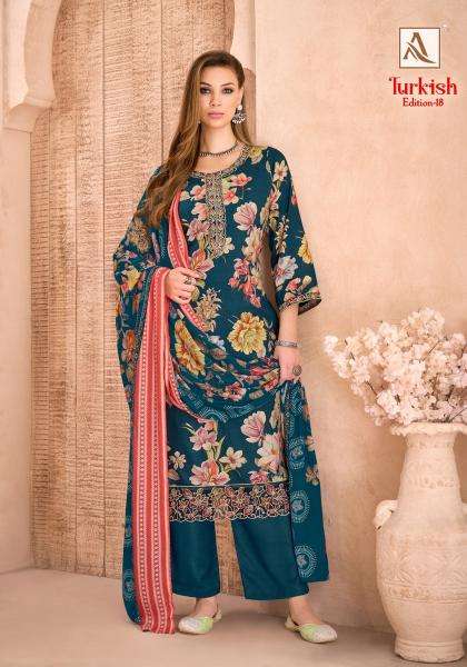 Alok suit turkish edition 18 Wholesale dress suppliers in Mahisagar