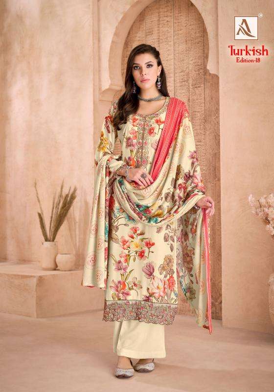 Alok suit turkish edition 18 Wholesale dress suppliers in Mahisagar