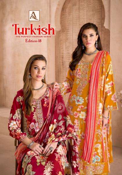 Alok suit turkish edition 18 Wholesale dress suppliers in Mahisagar