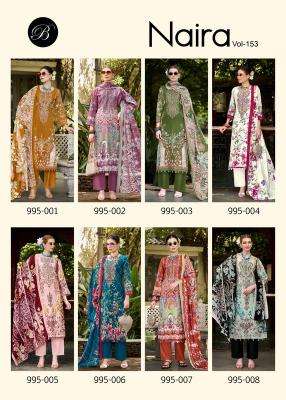 Belliza naira vol 153 Wholesale dress material prices